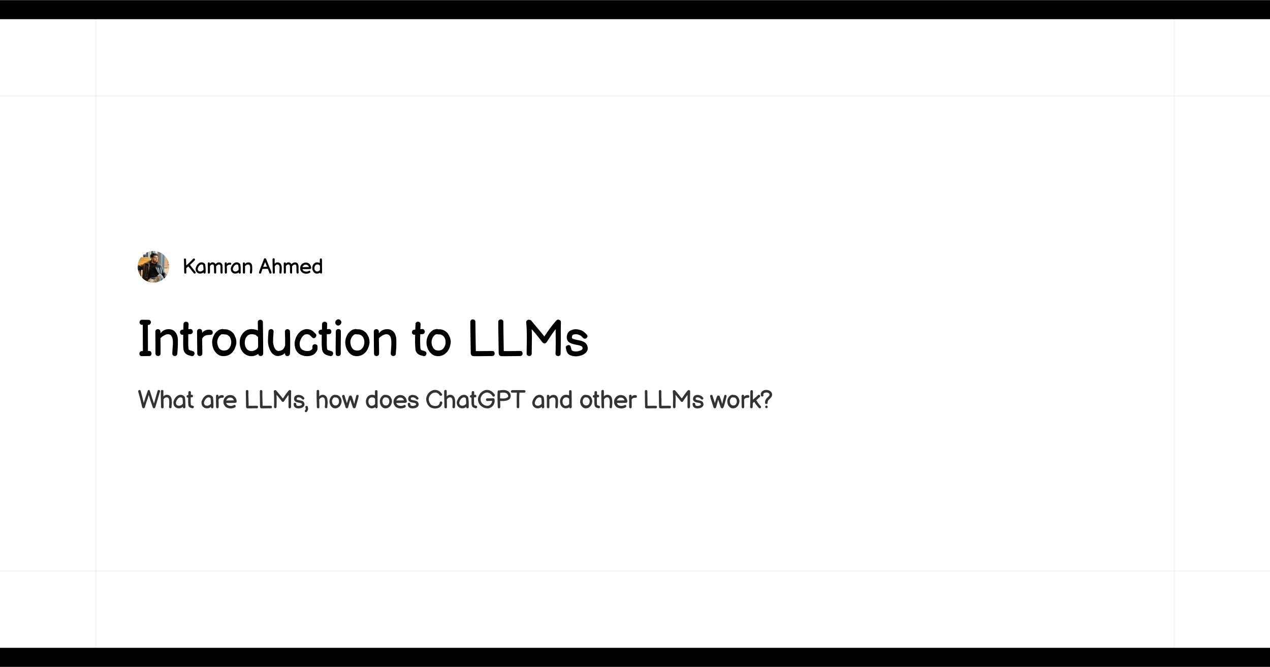 Introduction To Llms Roadmap Sh Introduction To Llms Roadmap Sh